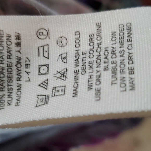 Free People Purple Floral Dress Small - Picture 8 of 10